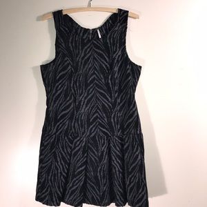 Free People animal print dress